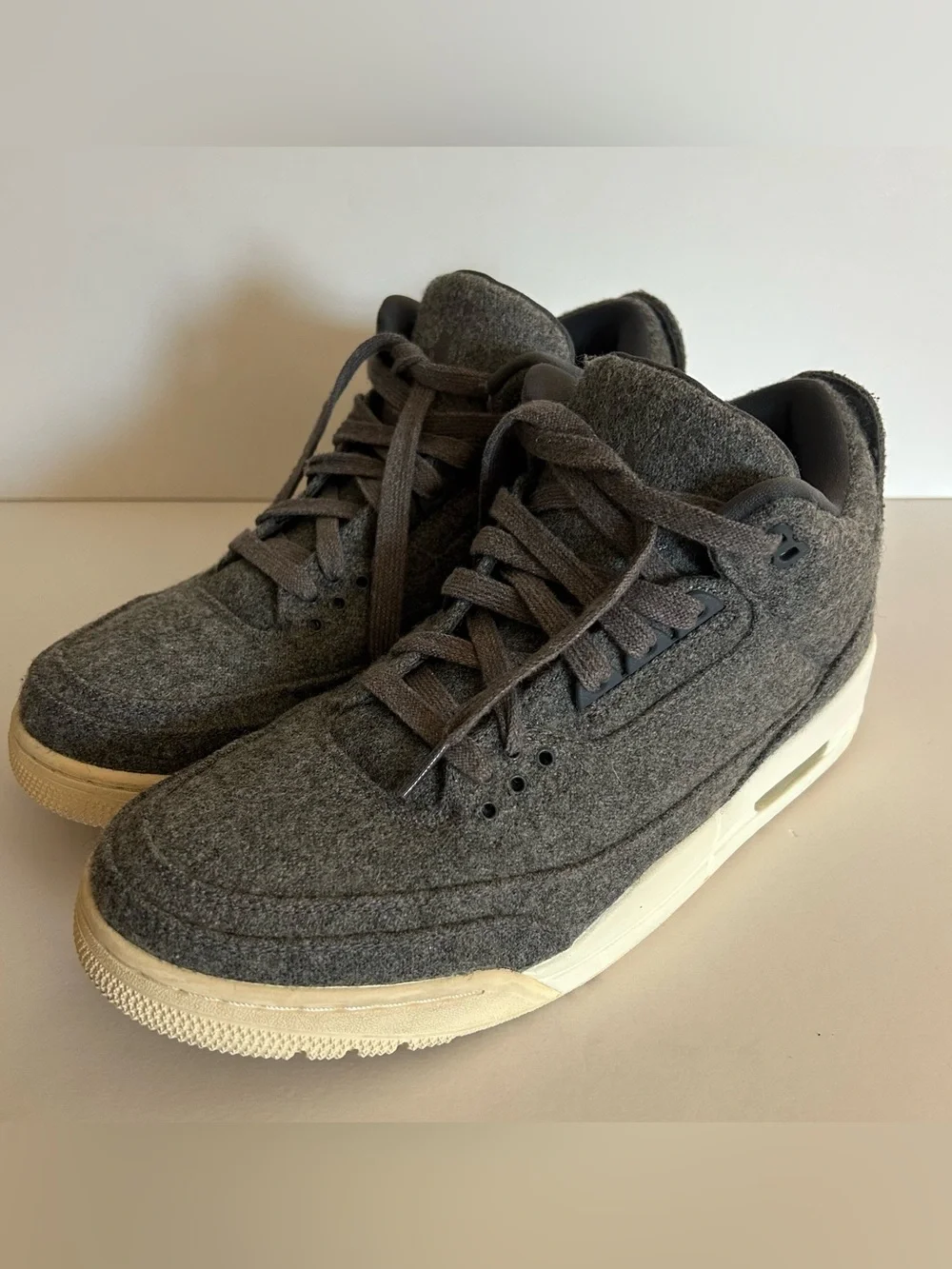 Jordan Retro 3 Wool Sneakers